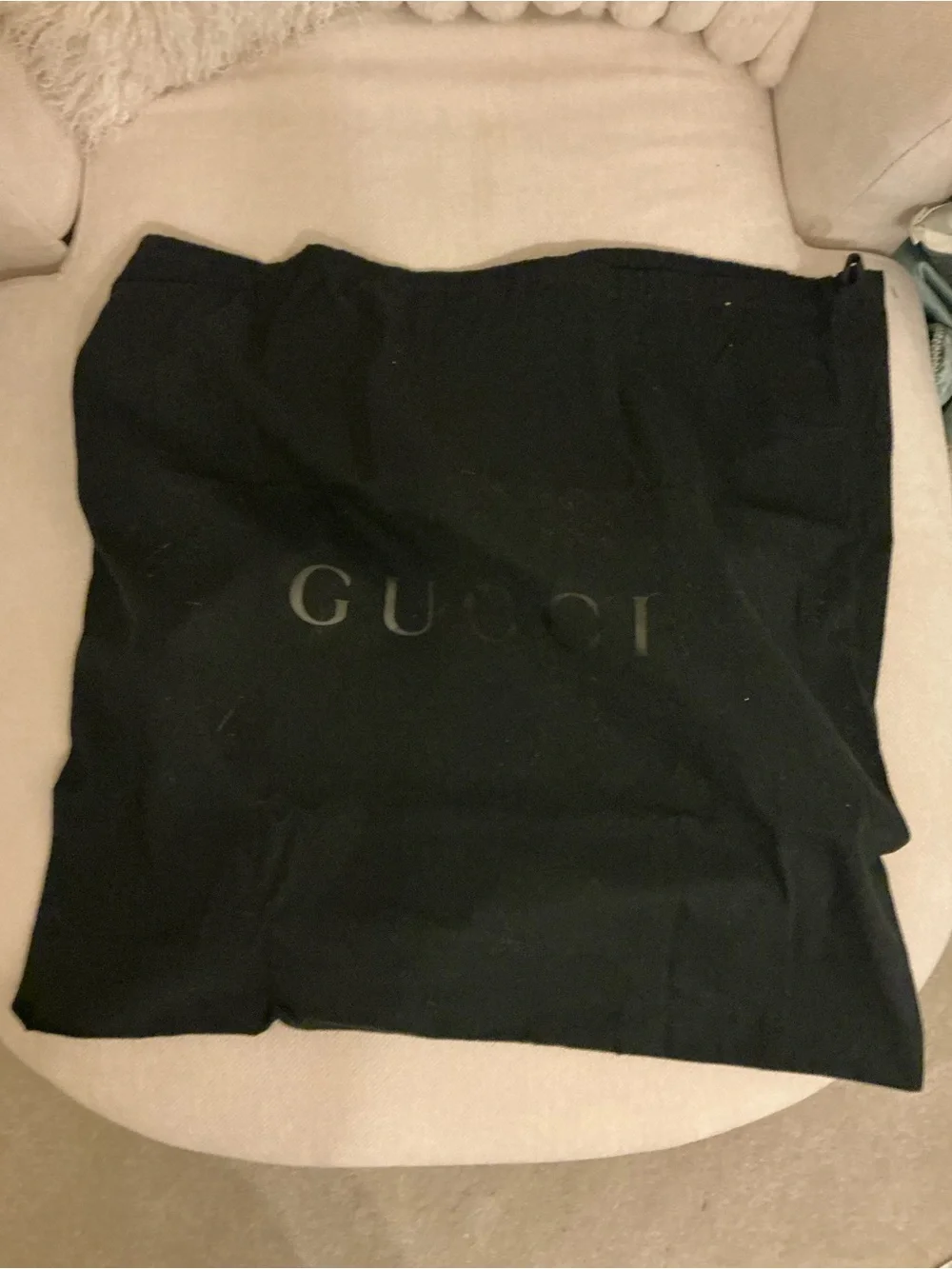 Authentic Gucci Giglio Large Tote Bag in Chocolate